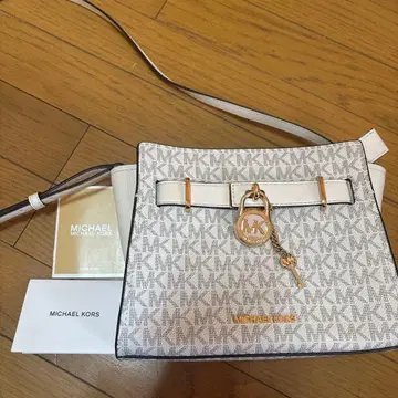 MICHAEL KORS 숄더백 화이트