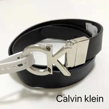 캘빈클라인 벨트 L 리버서블 CK 버클 심플 로고 블랙