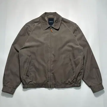 런던포그 스윙탑 L 카키 무지 피치스킨 솔리드 7396