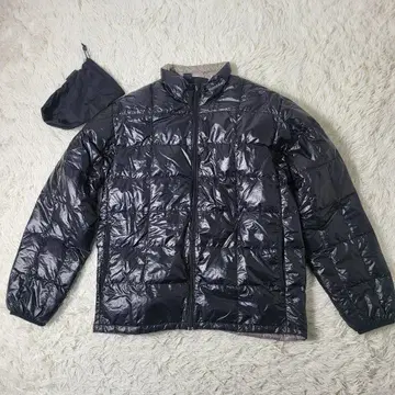 [ 새상품급 ] 몽벨 U.L 다운 이너 지퍼 자켓 블랙 L Y2K