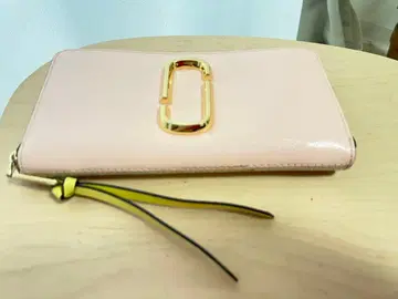 마크제이콥스 지갑 마크제이콥스 핑크 장지갑 베이지