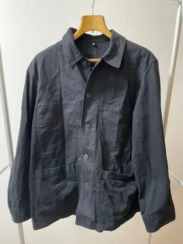 무인양품 커버올 셋업 블랙