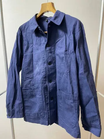 무인양품 커버올 셋업 파랑 블루