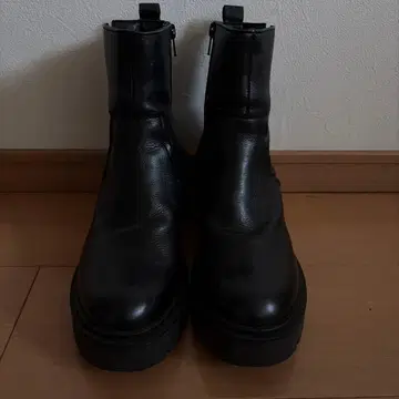 EVOL/이볼 천연 가죽 숏부츠 블랙