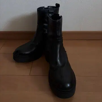 [ EVOL ] 천연 가죽 숏부츠