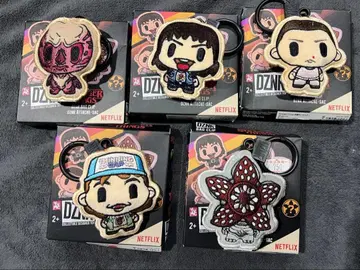 기묘한 이야기 stranger things 자수 키링 5종류