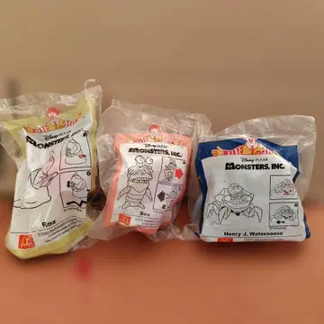 몬스터즈 잉크 피규어 3체 세트