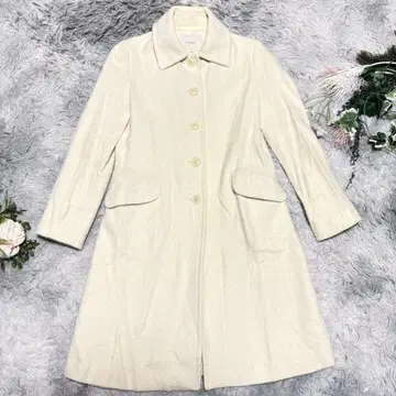 [ en quete ] 코듀로이 롱 코트 버튼 포함 9