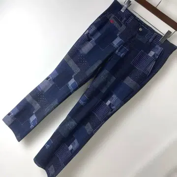 로사센 패치워크 프린트 팬츠 사이즈 82