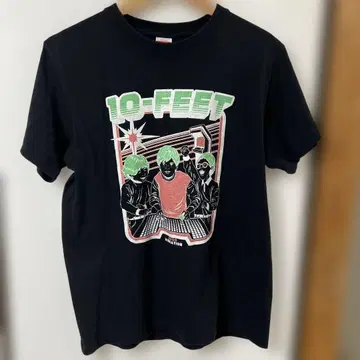 10-FEET 텐피트 그래픽 티셔츠 M 블랙