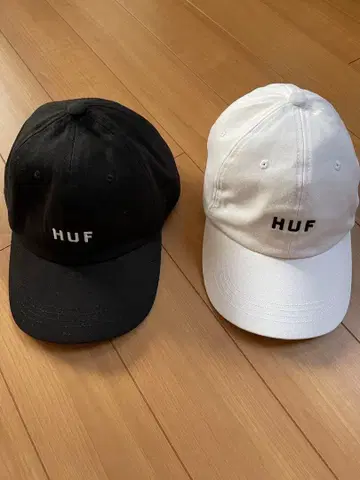 HUF 캡 2종 세트