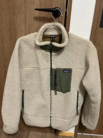 patagonia 플리스 자켓 XXL 크림