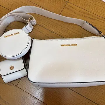 MICHAEL KORS 화이트 숄더백