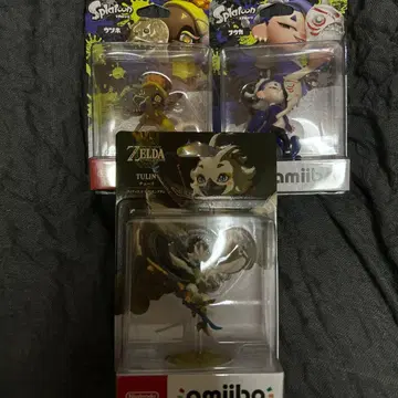 amiibo 젤다의 전설 스프라툰 모동숲 콜라보