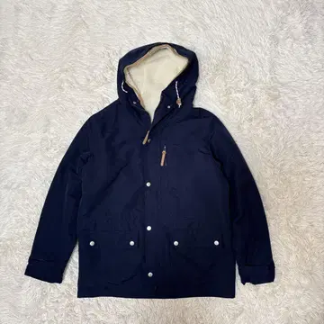 클래식 엘프 3way 보아 라이너 마운틴 후드티 네이비