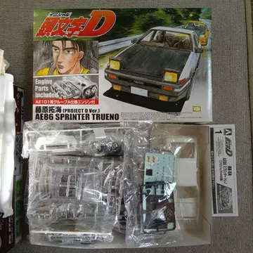 1/24 AOSHIMA 이니셜D 후지와라 타쿠미 AE86 스프린터 트레노