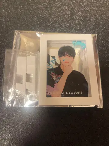 미사용 새상품 INI 후지마키 쿄스케 프레임 스탠드 INImuseum