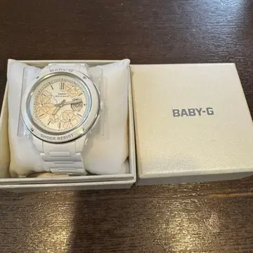 카시오 베이비-G 플로럴 다이얼 꽃무늬