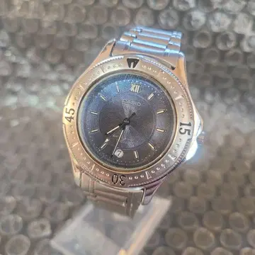 CASIO 708 MD524 쿼츠 손목시계 블루