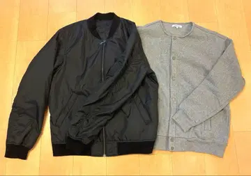 유니클로 글로벌 워크 블루종 남성용 세트