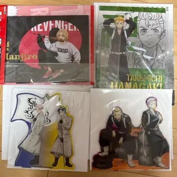 도쿄 리벤저스 아크릴 스탠드 4개 묶음 판매