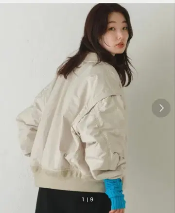 카스타네 MA-1 블루종 오버 사이즈 그레이지