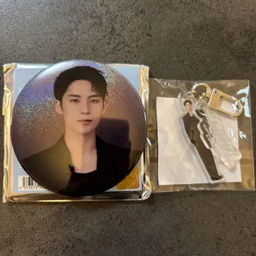 세븐틴 민규 캔뱃지와 키링 세트