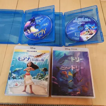 Disney 블루레이 4작품 세트