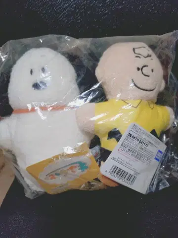 찰리 브라운 스누피 봉제 인형 2개 세트 모후라토