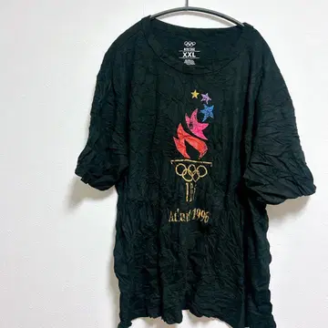 올림픽 애틀랜타 1996 티셔츠 [ XXL ] 검정 블랙 반팔