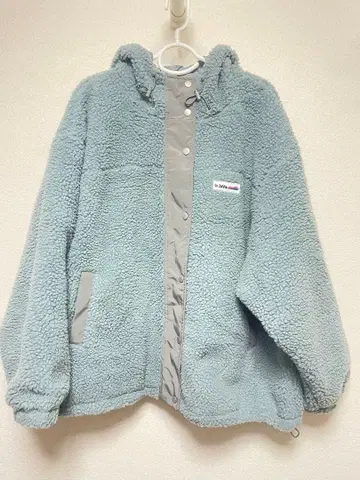 JaVa 플리스 자켓 보타 아우터 블루그린 XL