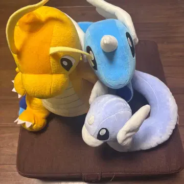 택 포함! BIG 봉제 인형 망나뇽, 해룡, 미니룡 일괄