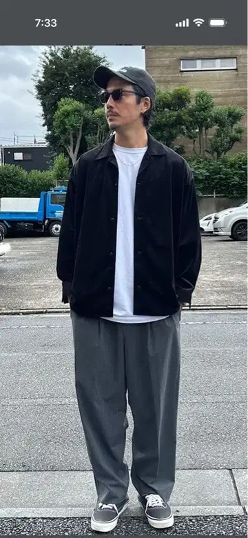 19SO 24/7 easy wide stripe slacks