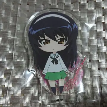 걸즈 앤 판처 걸판 도쿄 타워 마코 아크릴 스탠드