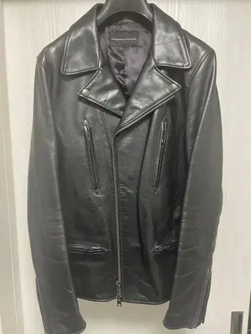 라운지 리자드 카우 가죽 라이더 자켓 가죽 자켓 소가죽