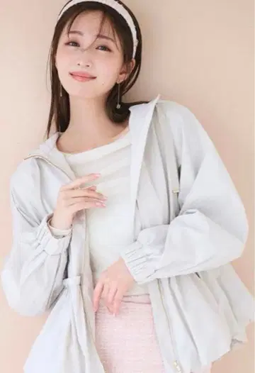 CELFORD 발수 벌룬 페플럼 블루종