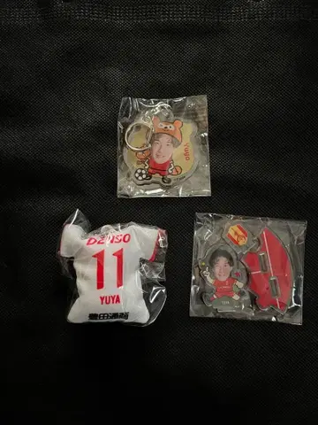 나고야 그램퍼스 11 야마기시 유야 선수 키링 굿즈 세트