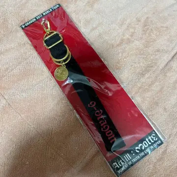 G-DRAGON 2017 WORLD TOUR 키링 블랙