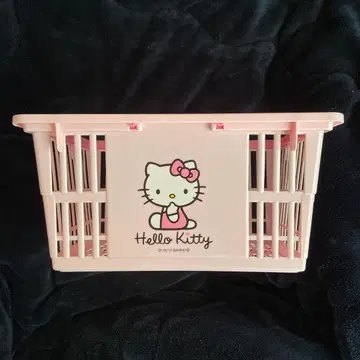 산리오 키티 플라스틱 바스켓 2017년