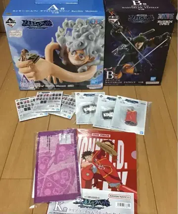 제일복권 원피스 미래섬 에그 헤드 A상 B상 피규어 세트