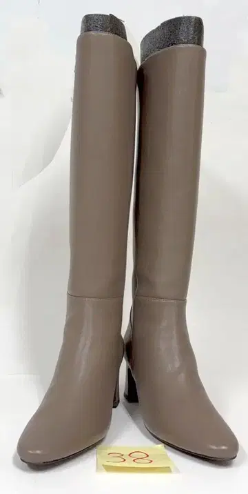 [미사용] 38 Chiaki Katagiri 스트레치 롱 부츠 베이지