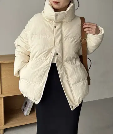 카프리슈 마쥬 2WAY 충전솜 미들 코트