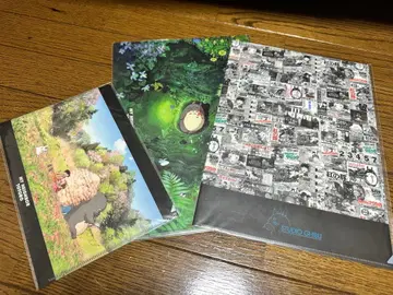 지브리 대박람회 한정판 클리어 파일 토토로