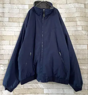 엘엘빈 웜업 자켓 자수 신살레이트 네이비 2XL