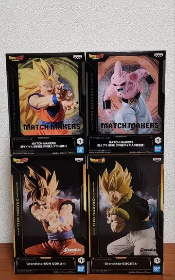 [드래곤볼] MATCH MAKERS & Grandista 4점 세트