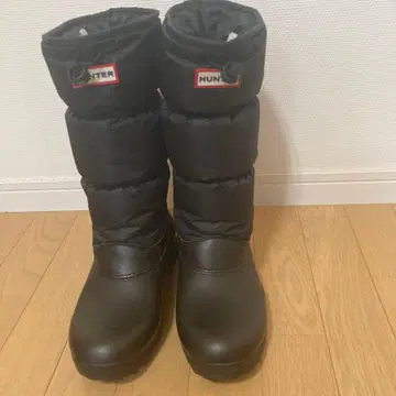 HUNTER 방수 부츠 블랙 25 EU39