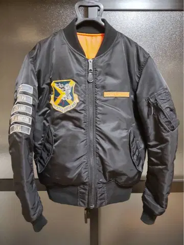 AVIREX MA-1 플라이트 자켓 사이즈 L 블랙