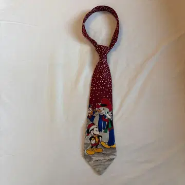 디즈니 크리스마스 넥타이