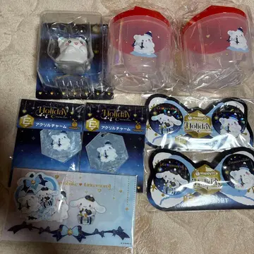 산리오 해피 복권 하나마루 유령 피규어 캐니스터