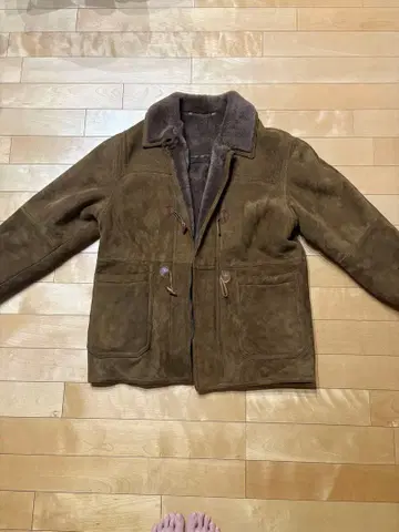 JE MOUTON AUSTRALIA 무스탕 코트 이탈리아제 54 브라운